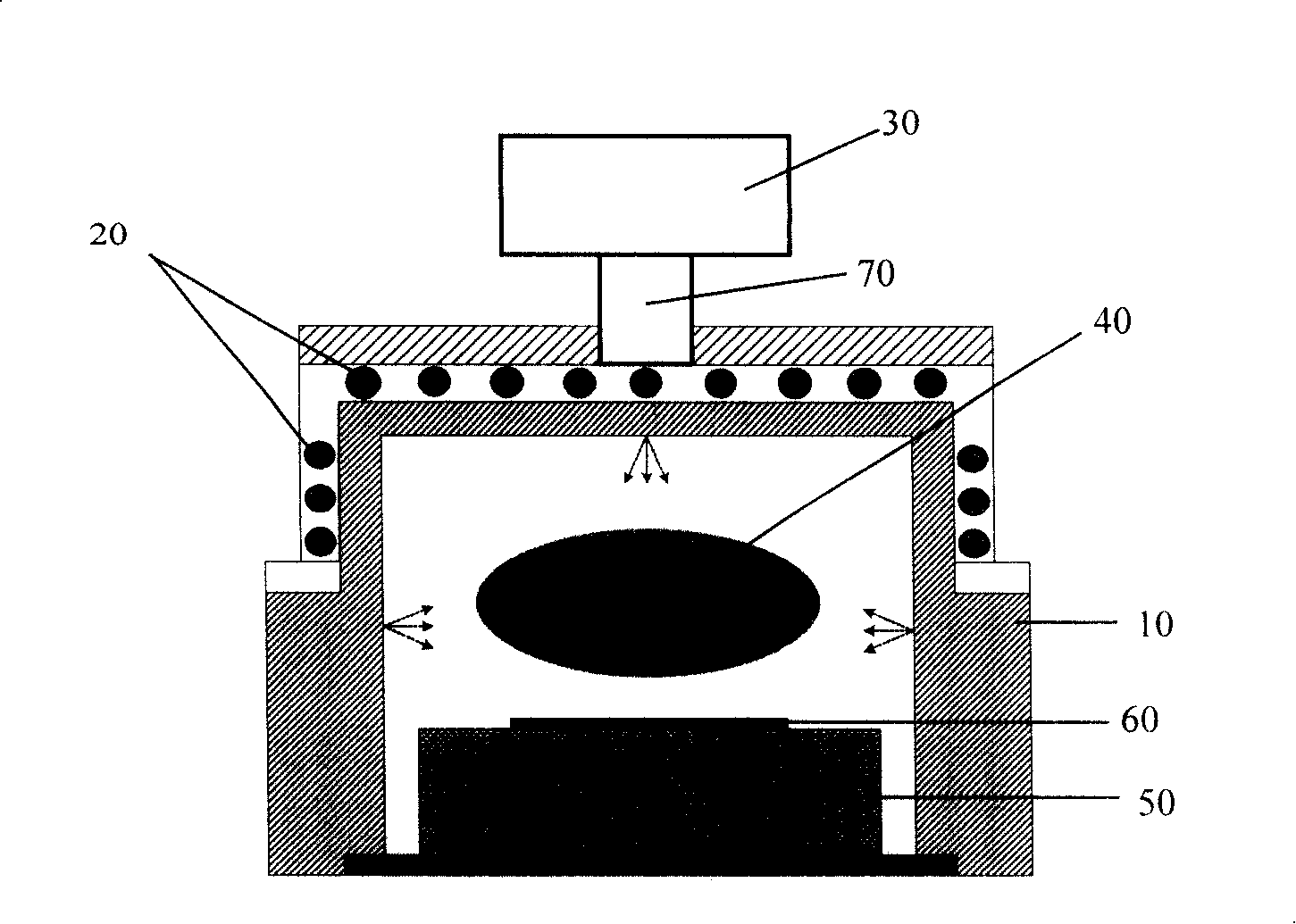 Method for filling isolation plough groove