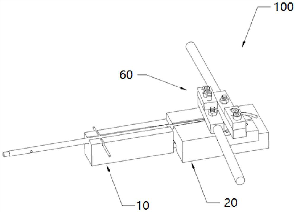 Bending tool for cartilage cone under microscope in ankle joint operation of sports medicine