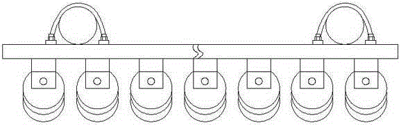 A road safety buffer protection device