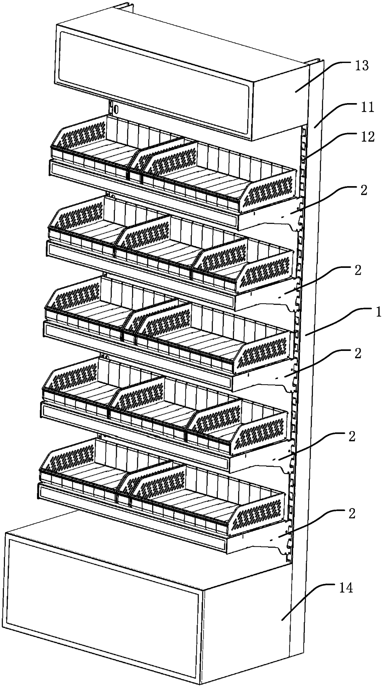 Goods shelf