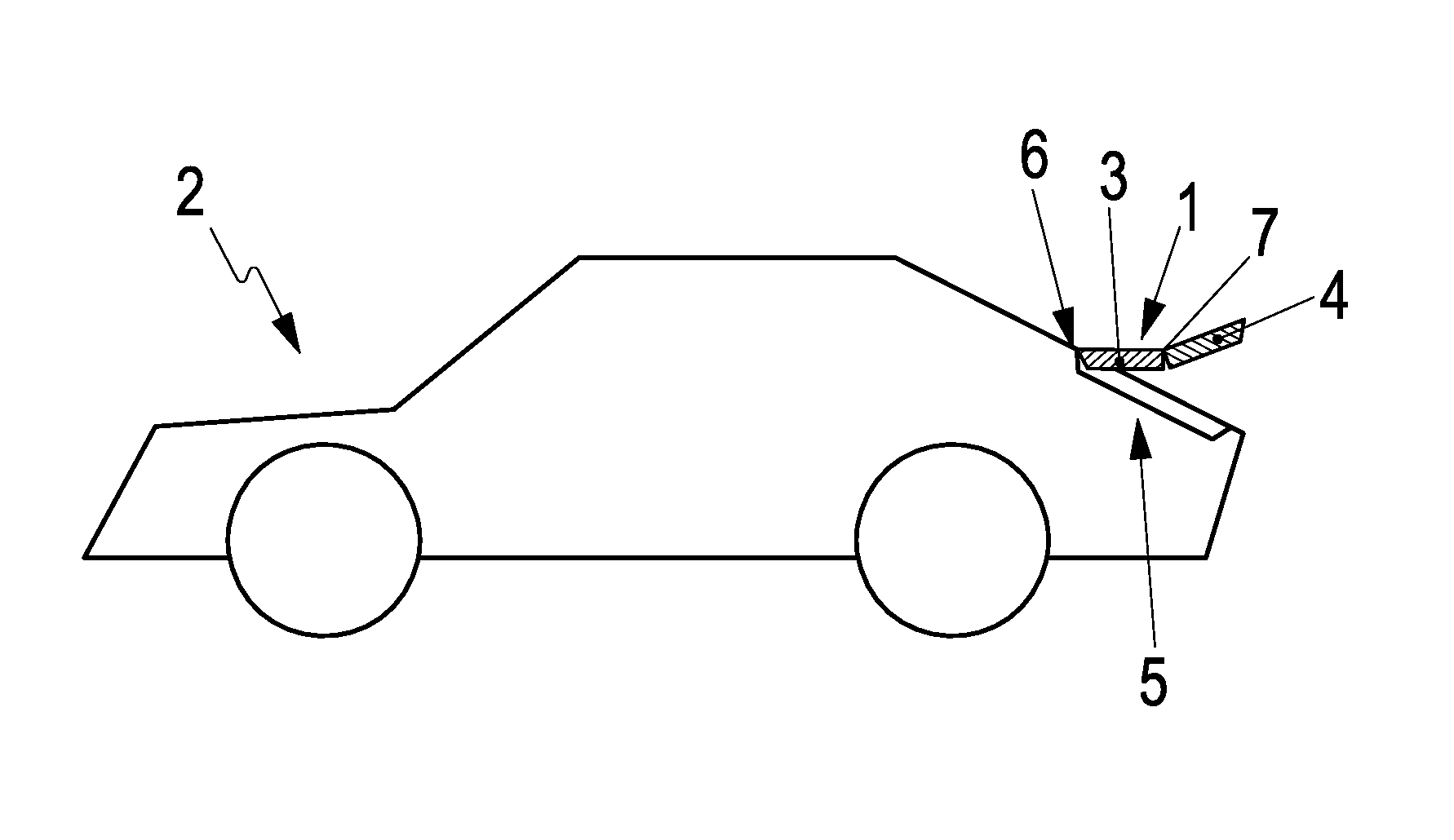 Air guiding device, vehicle and method for operating an air guiding device