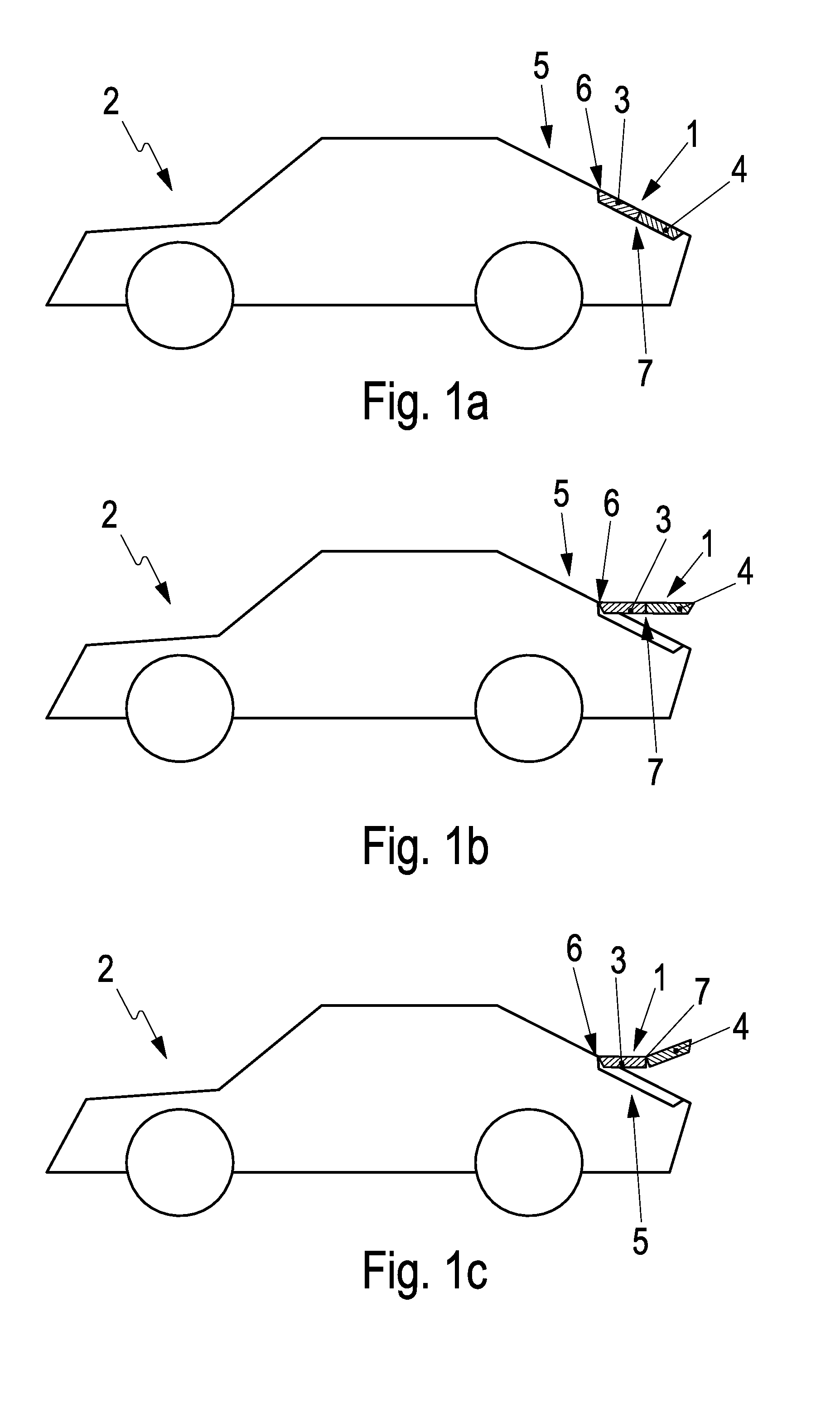 Air guiding device, vehicle and method for operating an air guiding device