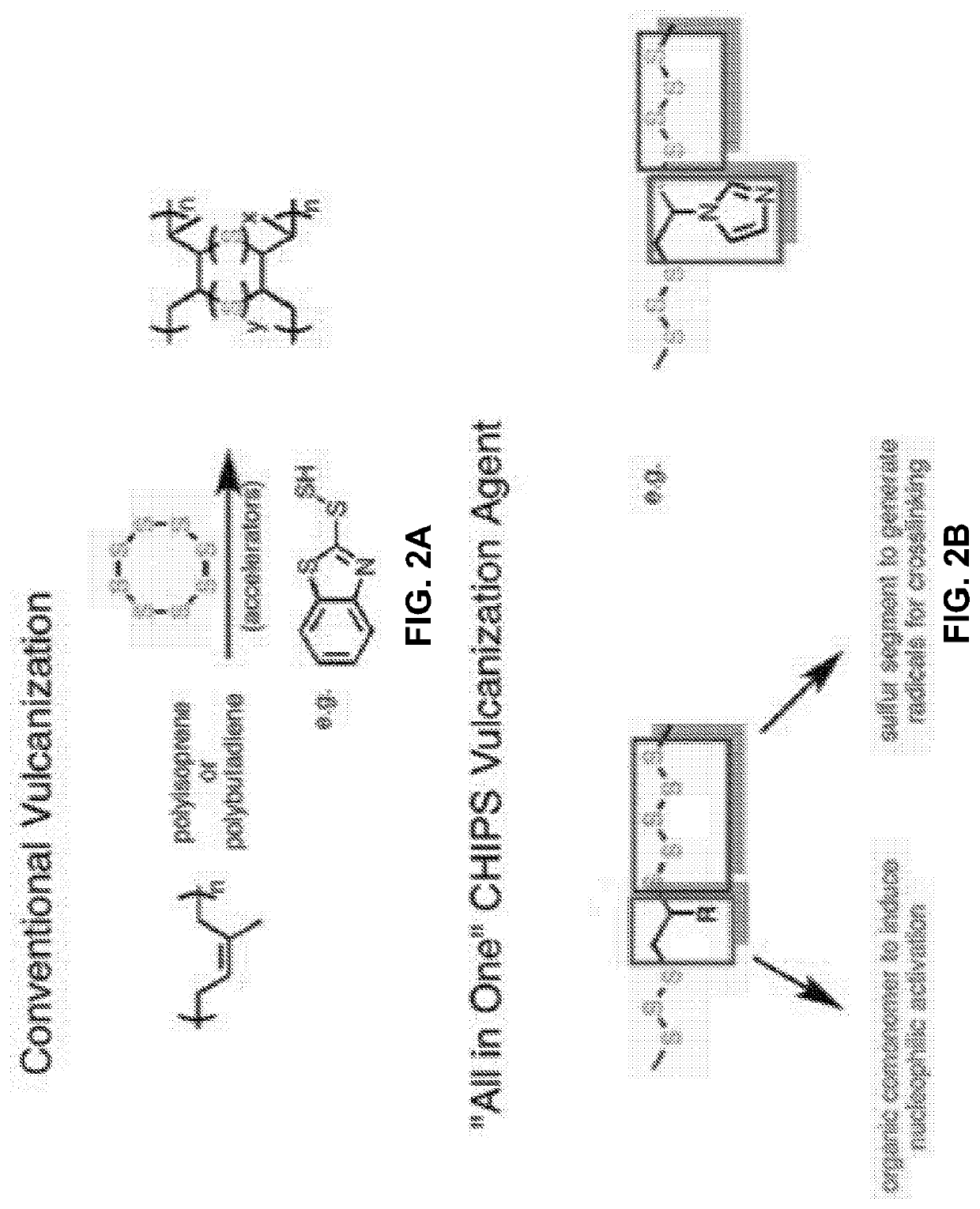 Chalcogenide hybrid inorganic/organic polymer (CHIP) materials as improved crosslinking agents for vulcanization