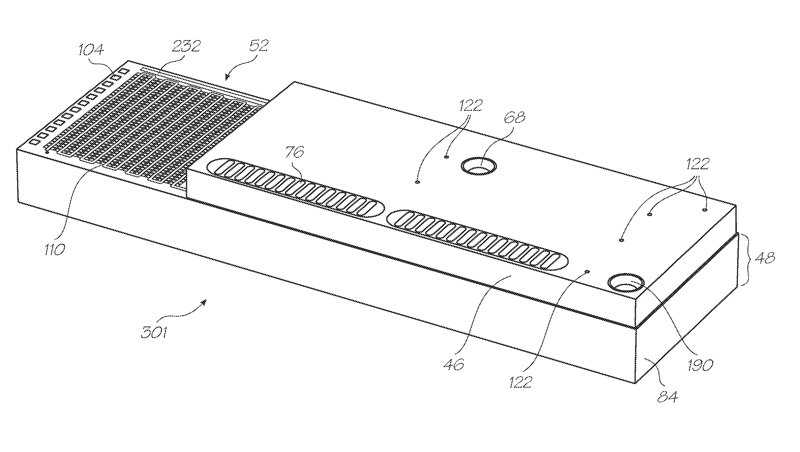 Microfluidic device with incubator