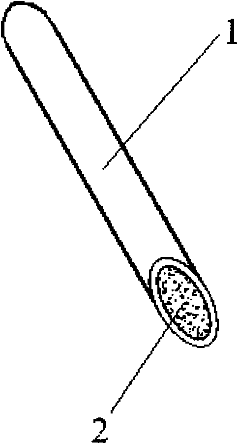 Preparation method of framework reinforcement compound hammerhead