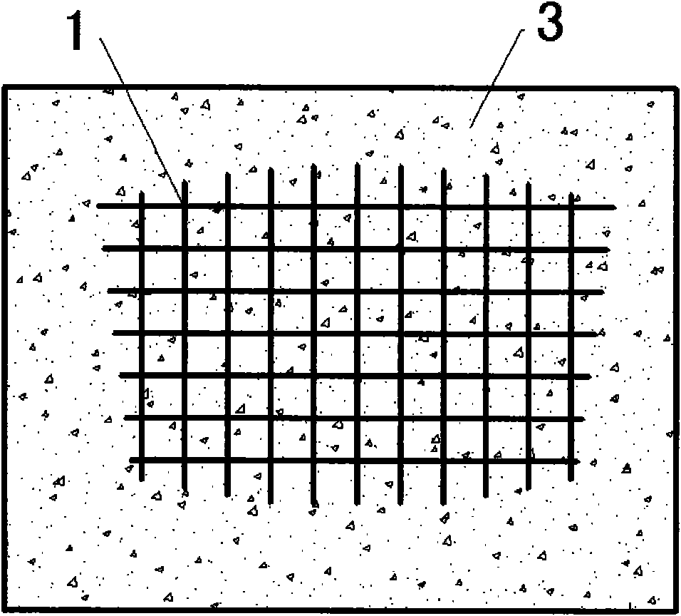 Preparation method of framework reinforcement compound hammerhead