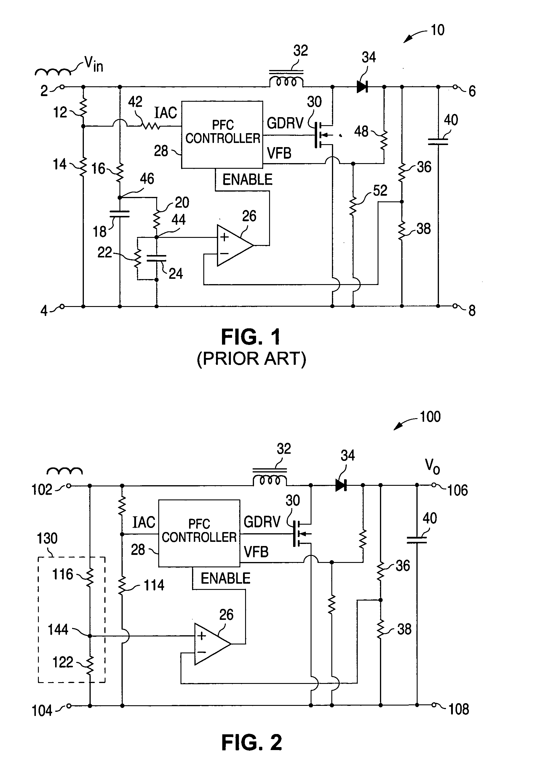 Real-time voltage detection and protection circuit for PFC boost converters