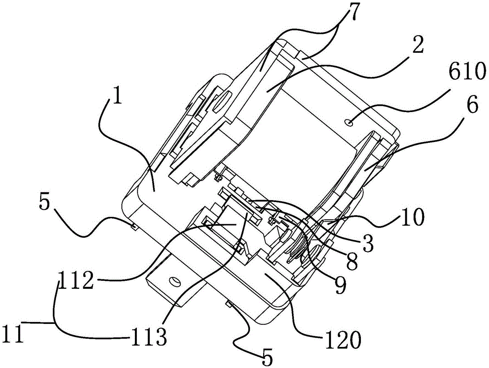 Electromagnetic relay for automobile