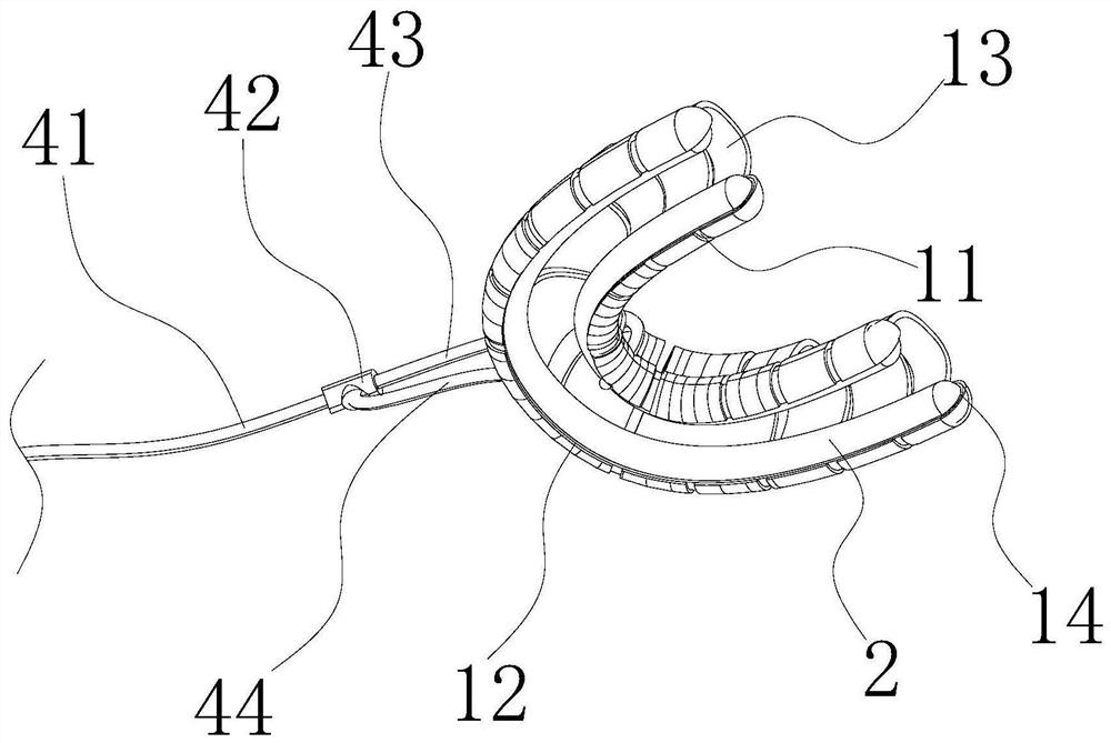 Pneumatic gum massager