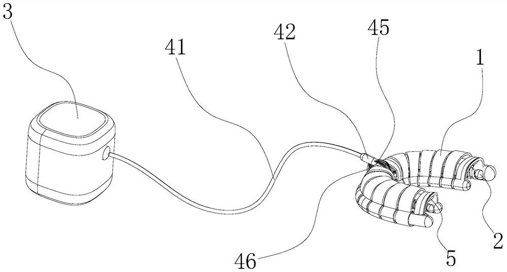 Pneumatic gum massager