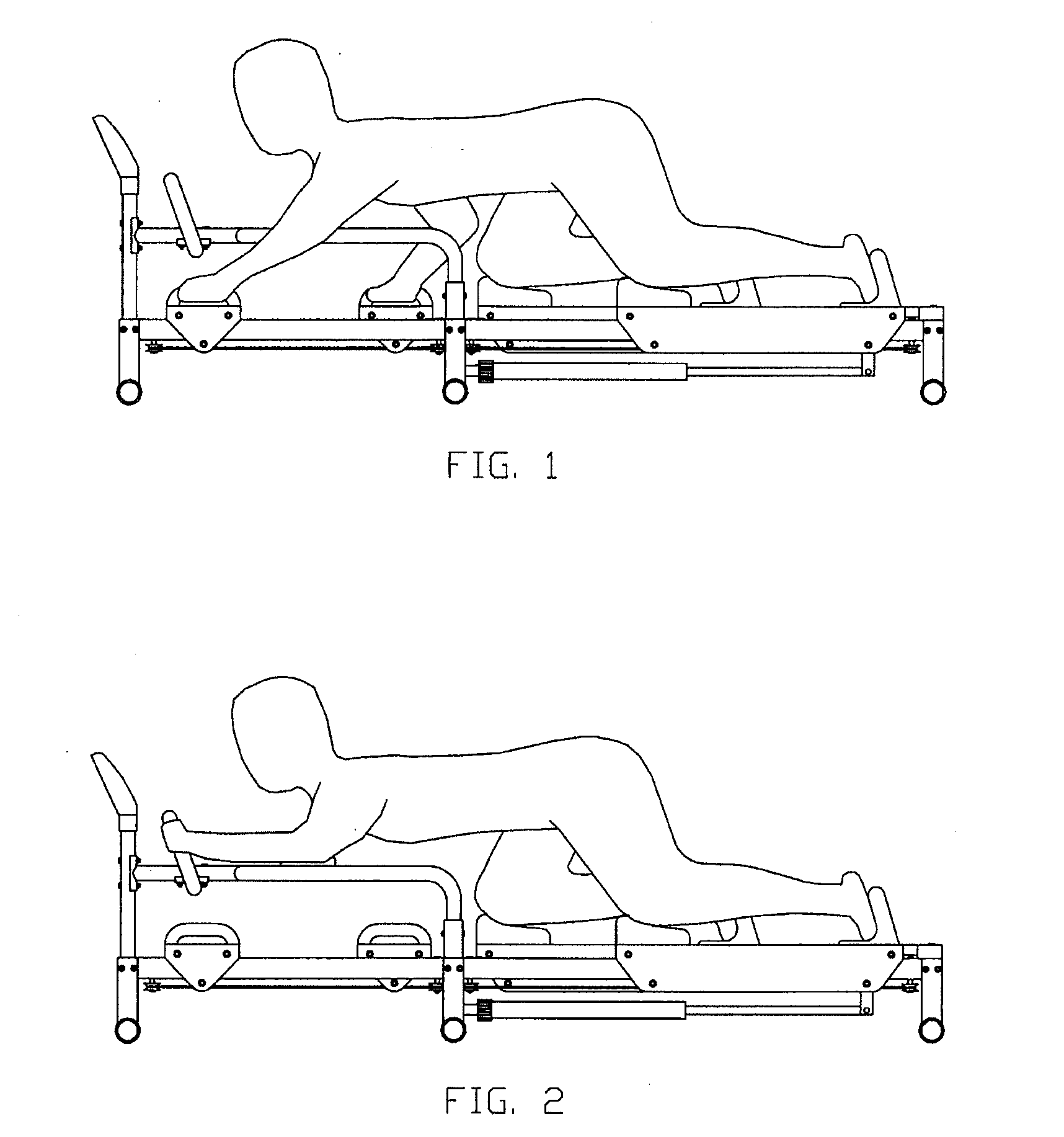 Prostrate grabbling exercise apparatus