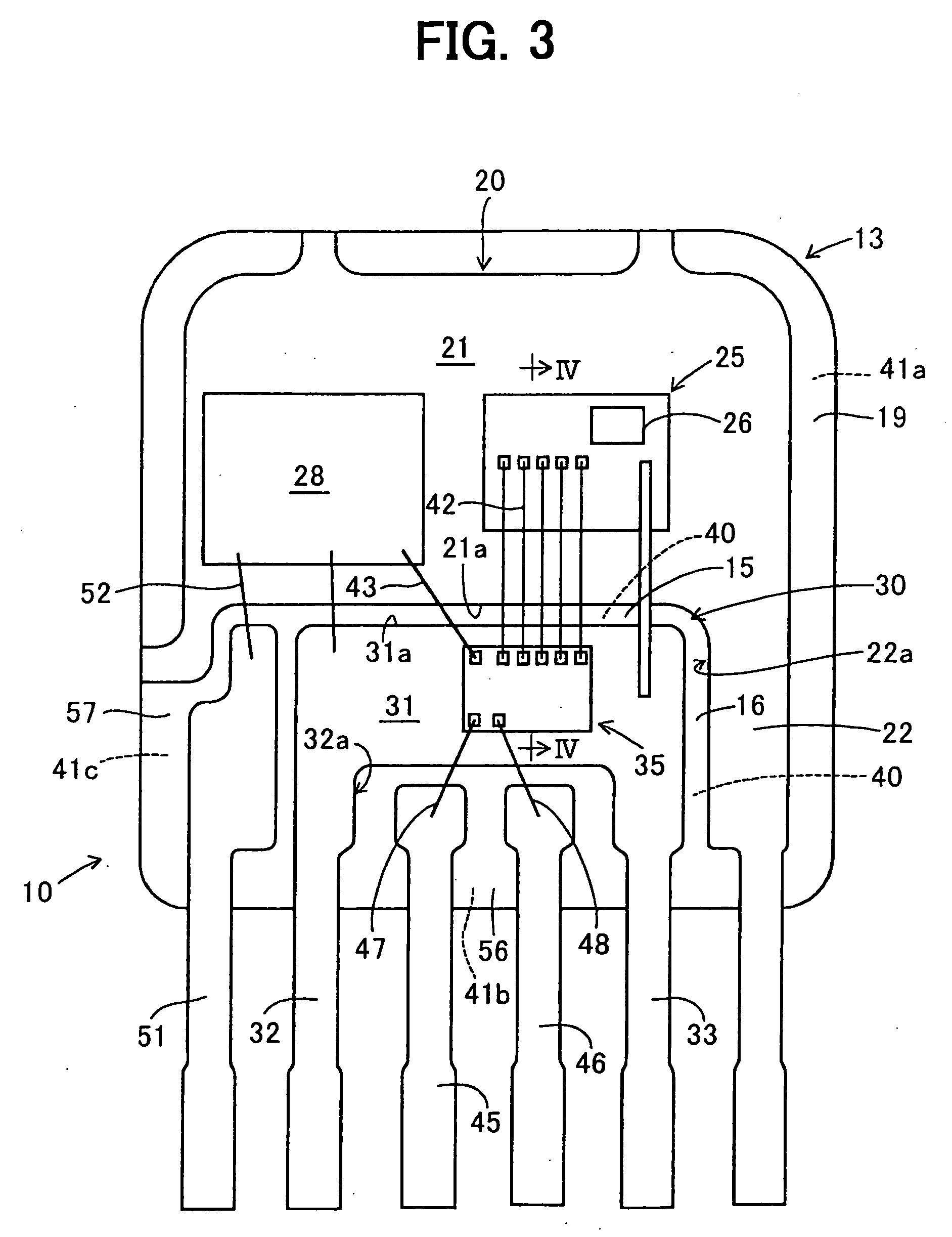 Semiconductor equipment having multiple semiconductor devices and multiple lead frames
