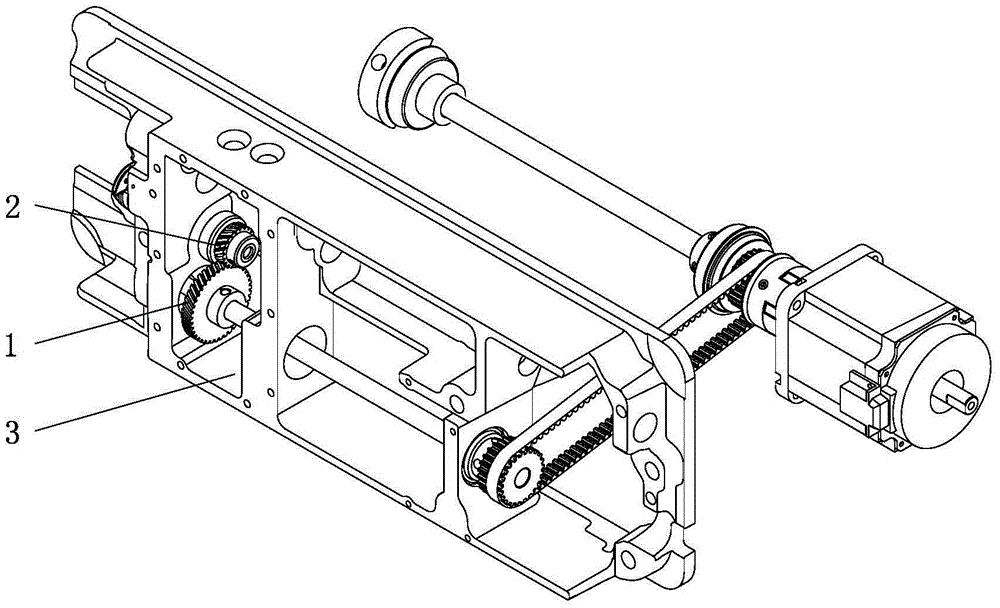 Transmission mechanism of sewing machine
