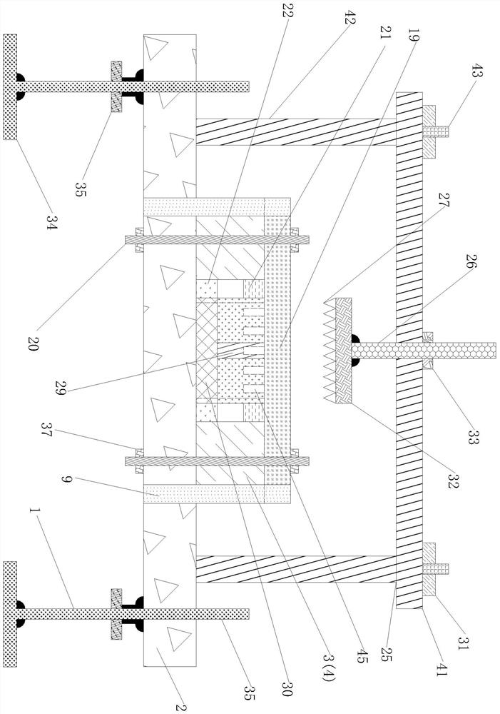 Optical fiber test crimping connection device and optical fiber crimping connection method