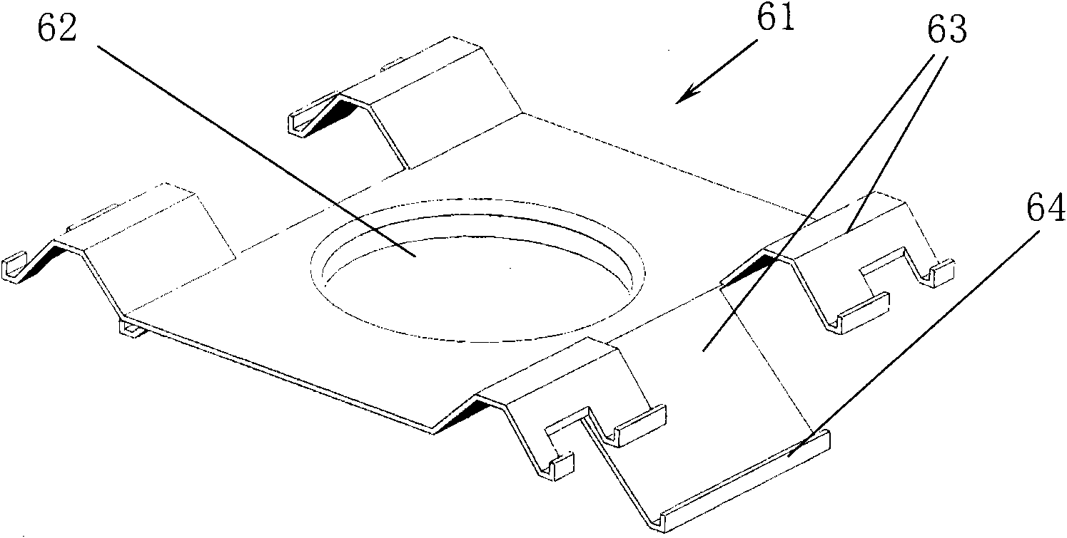 Radiating structure of magnetron