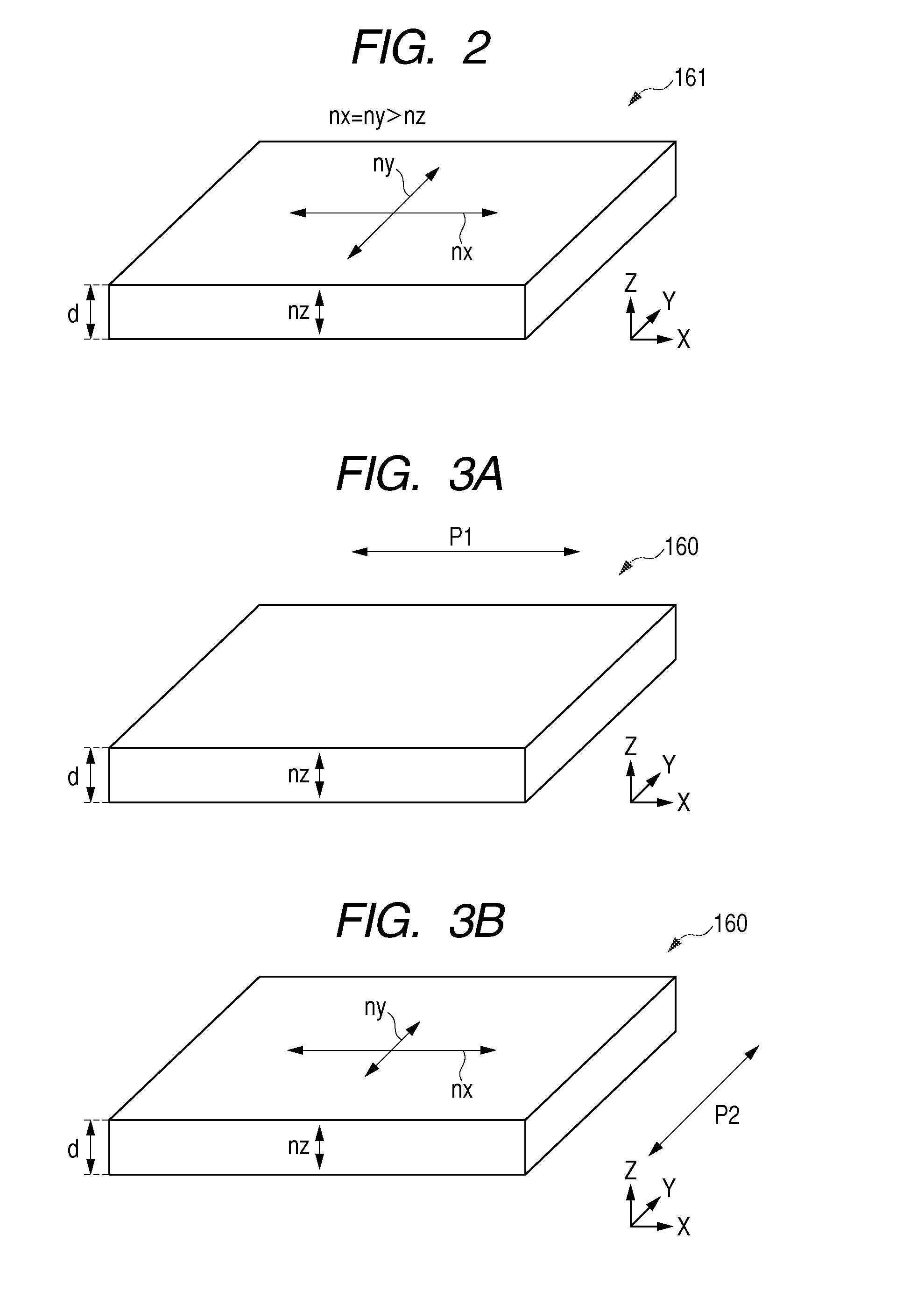 Projection type liquid crystal display and compensation plate