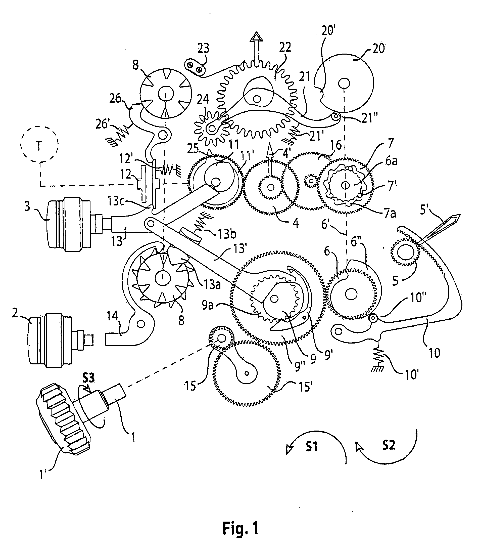 Timekeeper with a Mechanism for Measuring Settable Predetermined Periods
