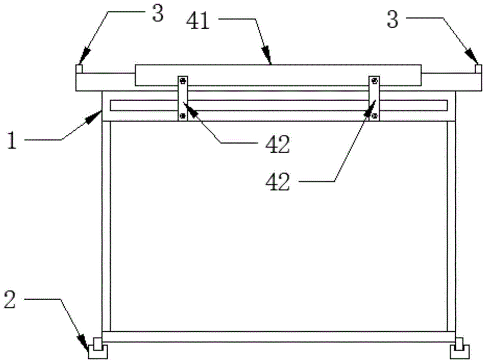 Laminate drop prevention mechanism for PCB (Printed circuit board) laminate trolley