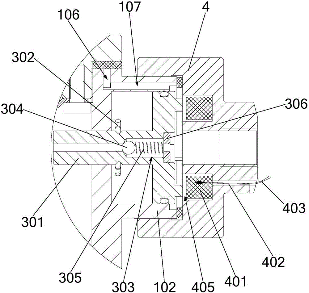 Gas extinguishing agent container valve