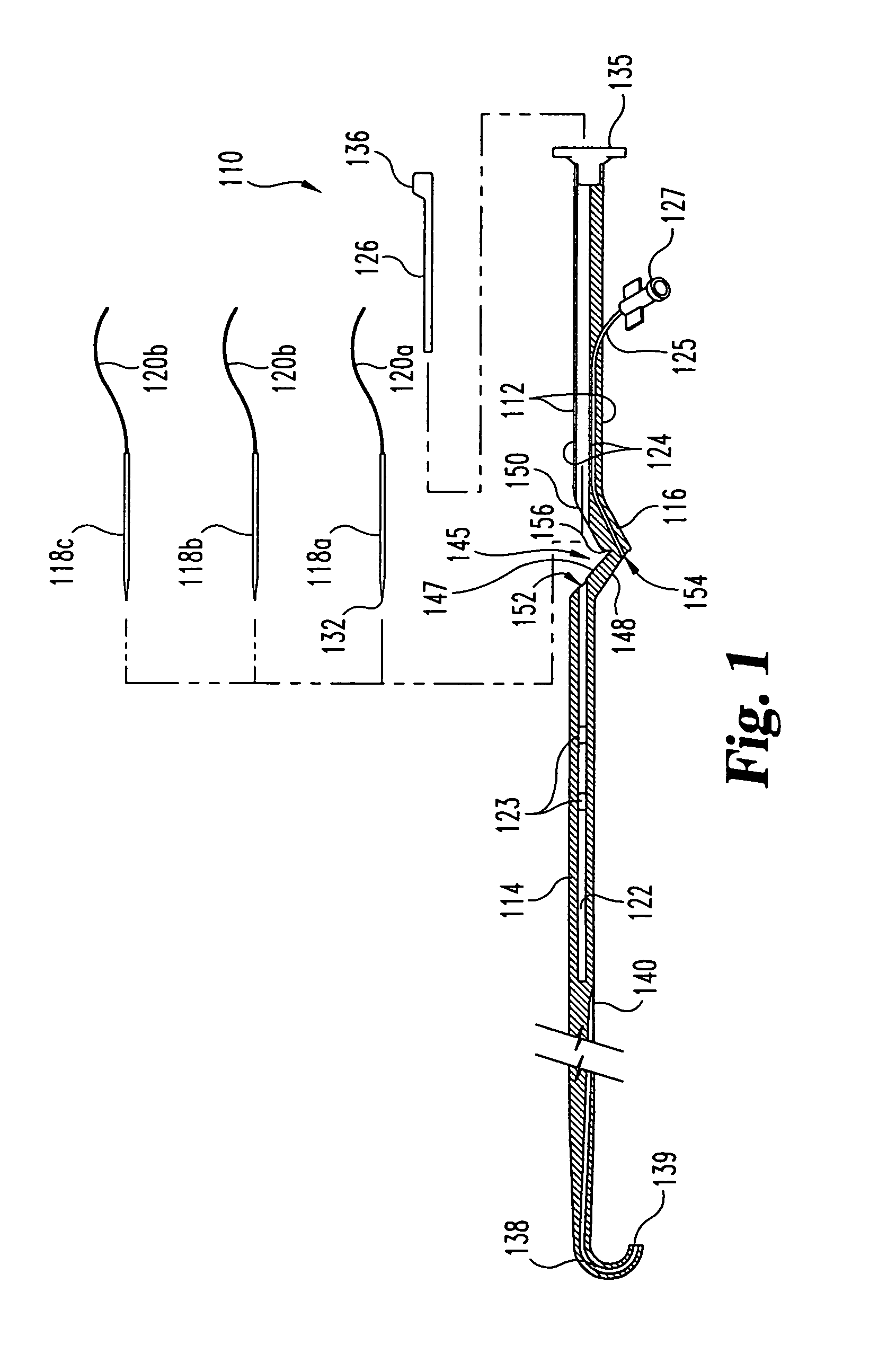 Vascular suturing device with needle capture