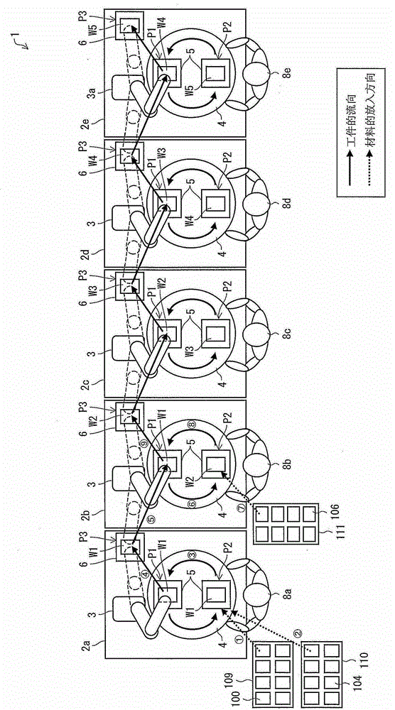 Transfer device and assembly device