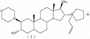Novel method for preparing rocuronium bromide