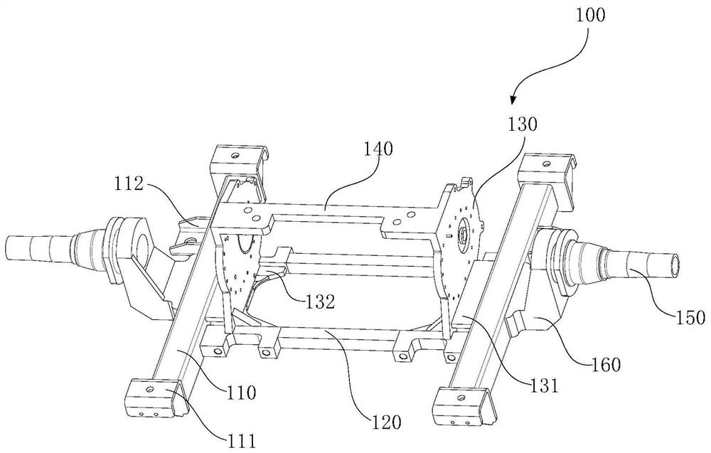 Auxiliary frame and motor vehicle