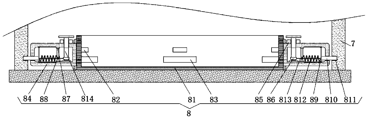 A rough machining pretreatment equipment for the inner surface of the motor shell