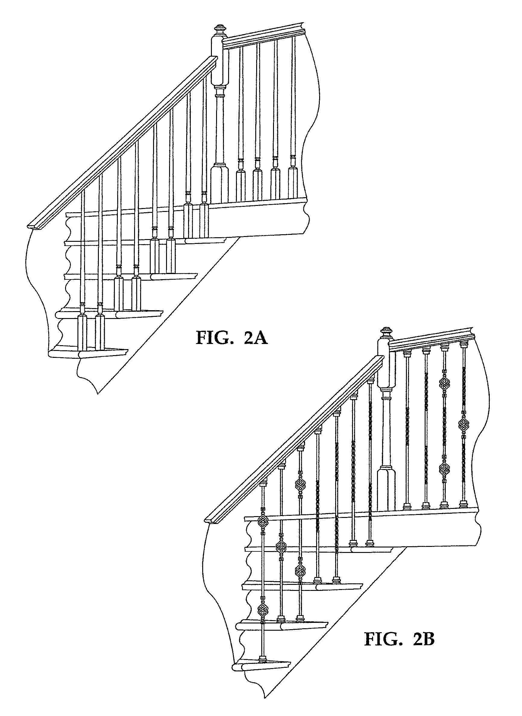 Stairway system having an improved baluster assembly