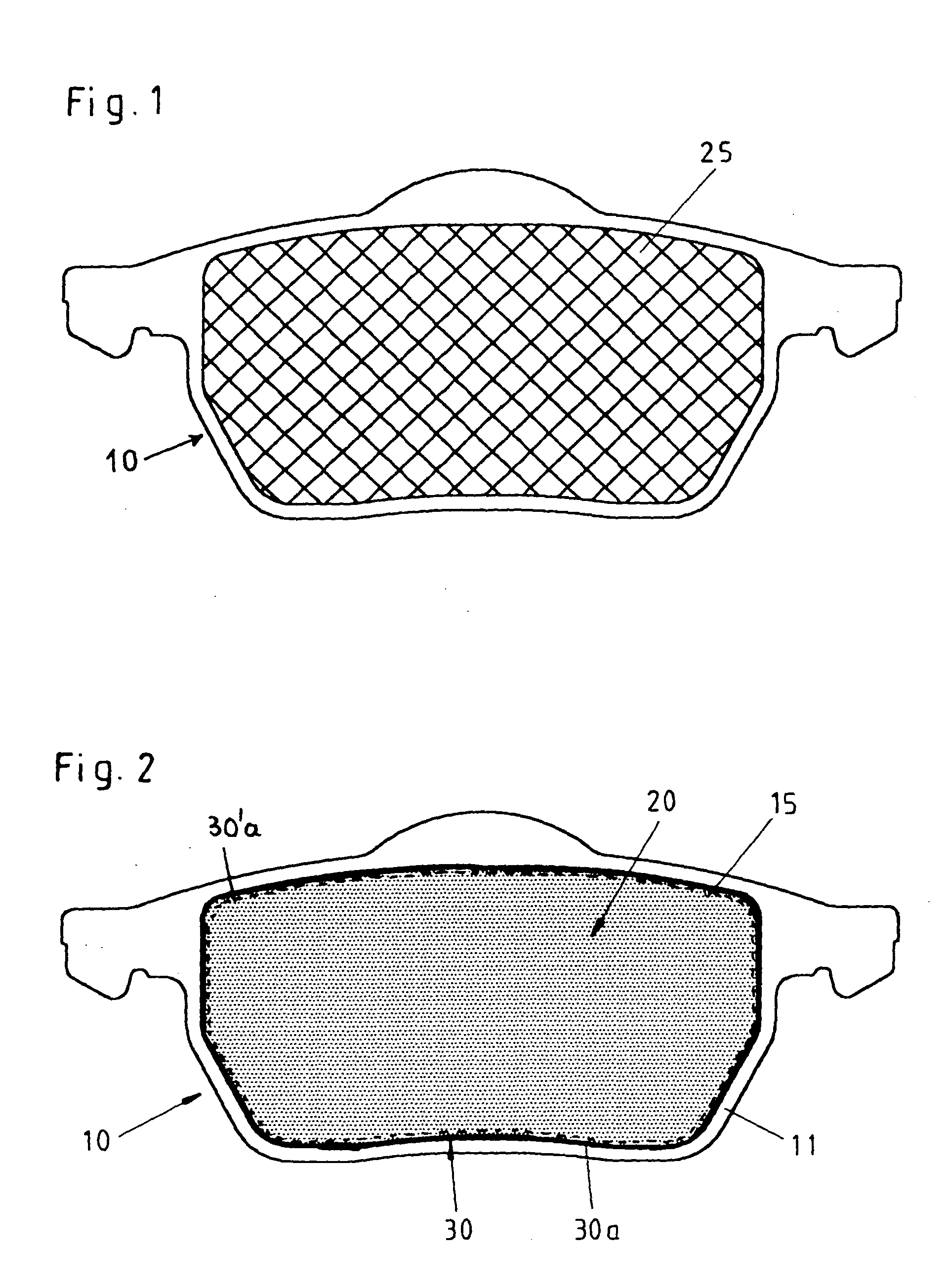 Lining, in particular friction lining for disc brakes
