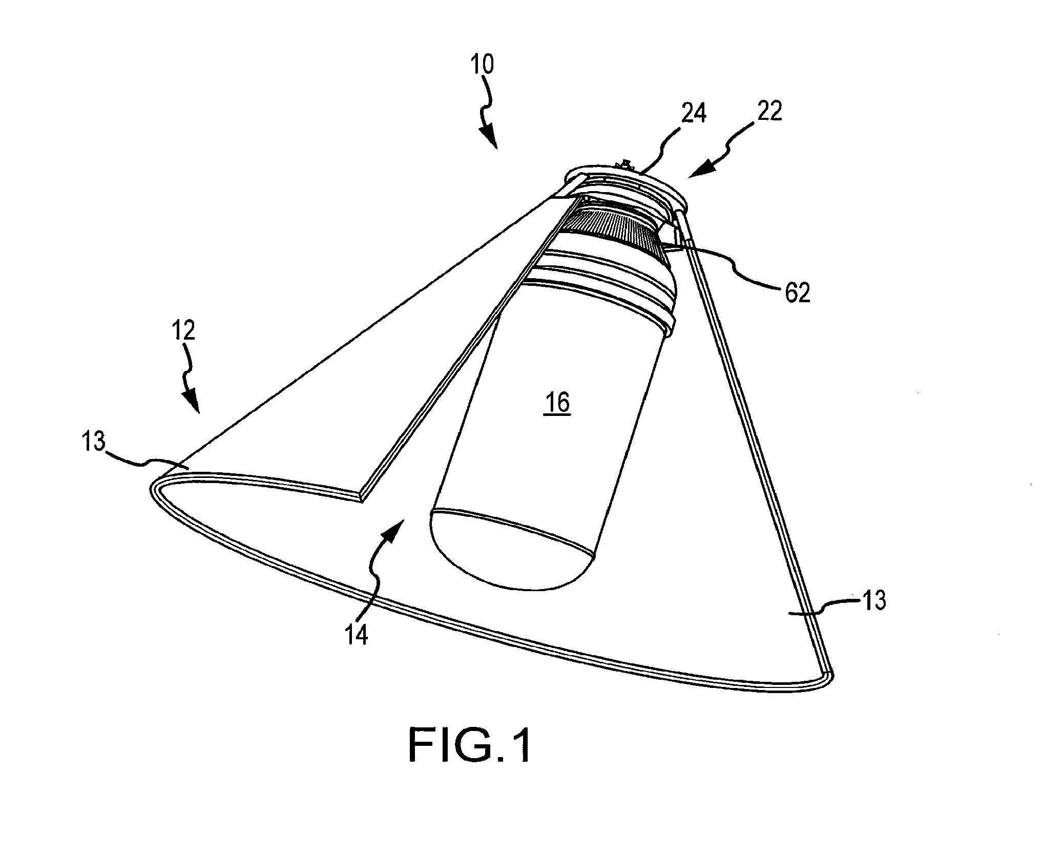 Cryogenic propellant depot and integral sunshield