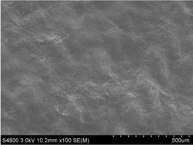 A kind of preparation method of chitosan-based biomimetic membrane material with asymmetric structure