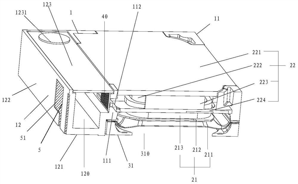 A sounding device and electronic equipment