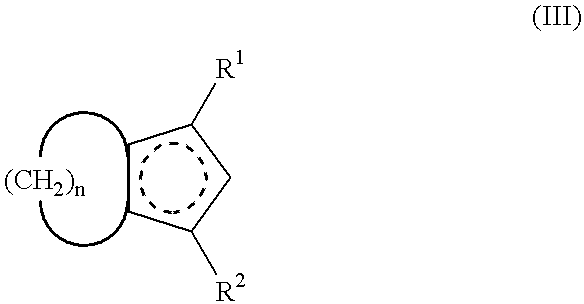 Crosslink-cyclized cyclopentadiene and dihalobis type metal compound containing same as ligand