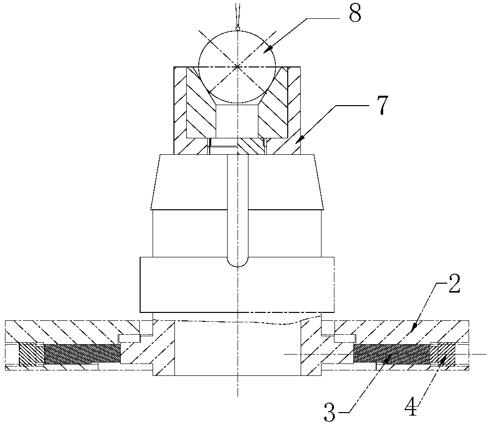 Grinding method of hemispherical dynamic pressure bearing parts