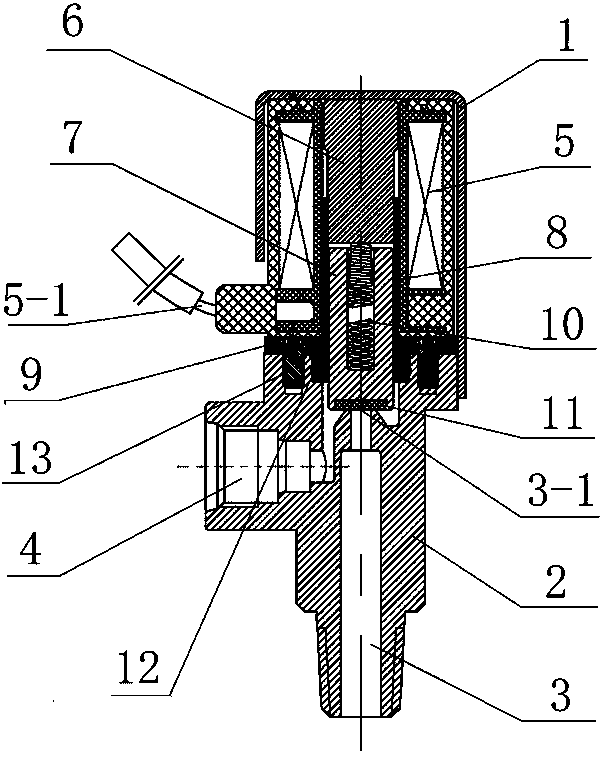 Air horn solenoid valve