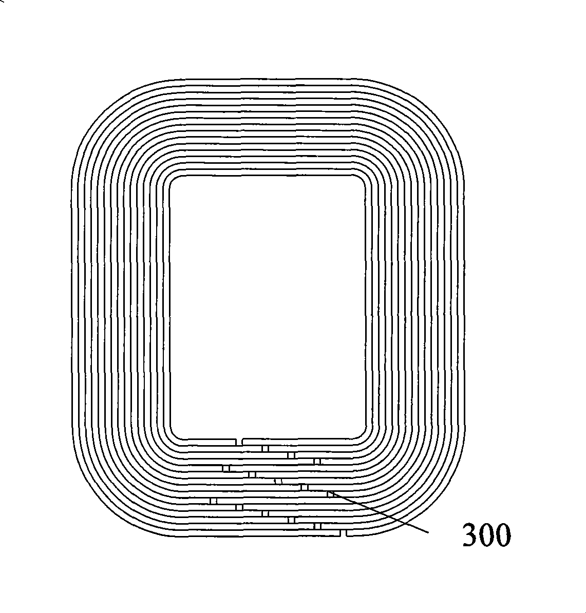 Gap-butt amorphous single core with noise reduction function of epoxy coating and with approximate-circle cross-section