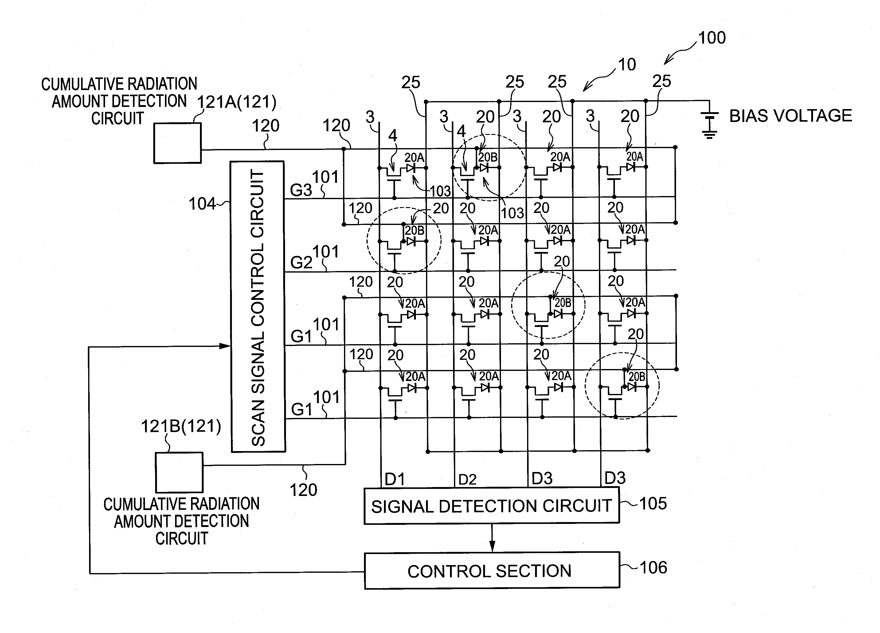 Radiographic imaging device and radiographic imaging apparatus