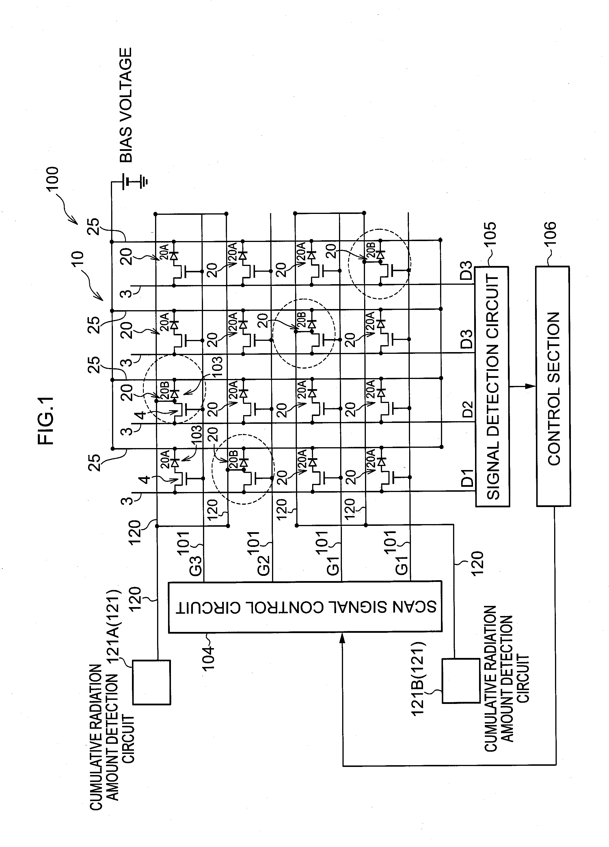 Radiographic imaging device and radiographic imaging apparatus