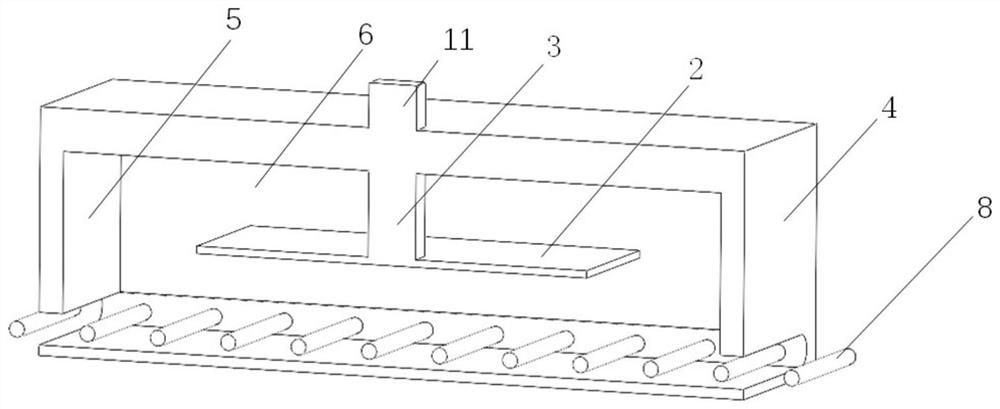 Polar molecular ink microwave drying system and control method thereof