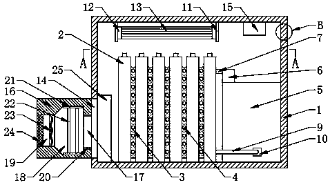 Lithium battery heat dissipation and insulation system