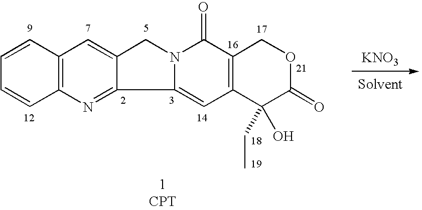 Methods of preparing and purifying 9-nitro-20-camptothecin