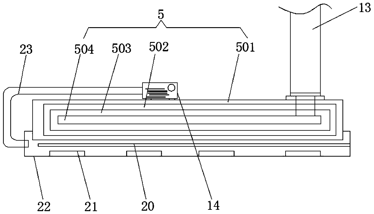 Tumor electrotherapy therapeutic apparatus