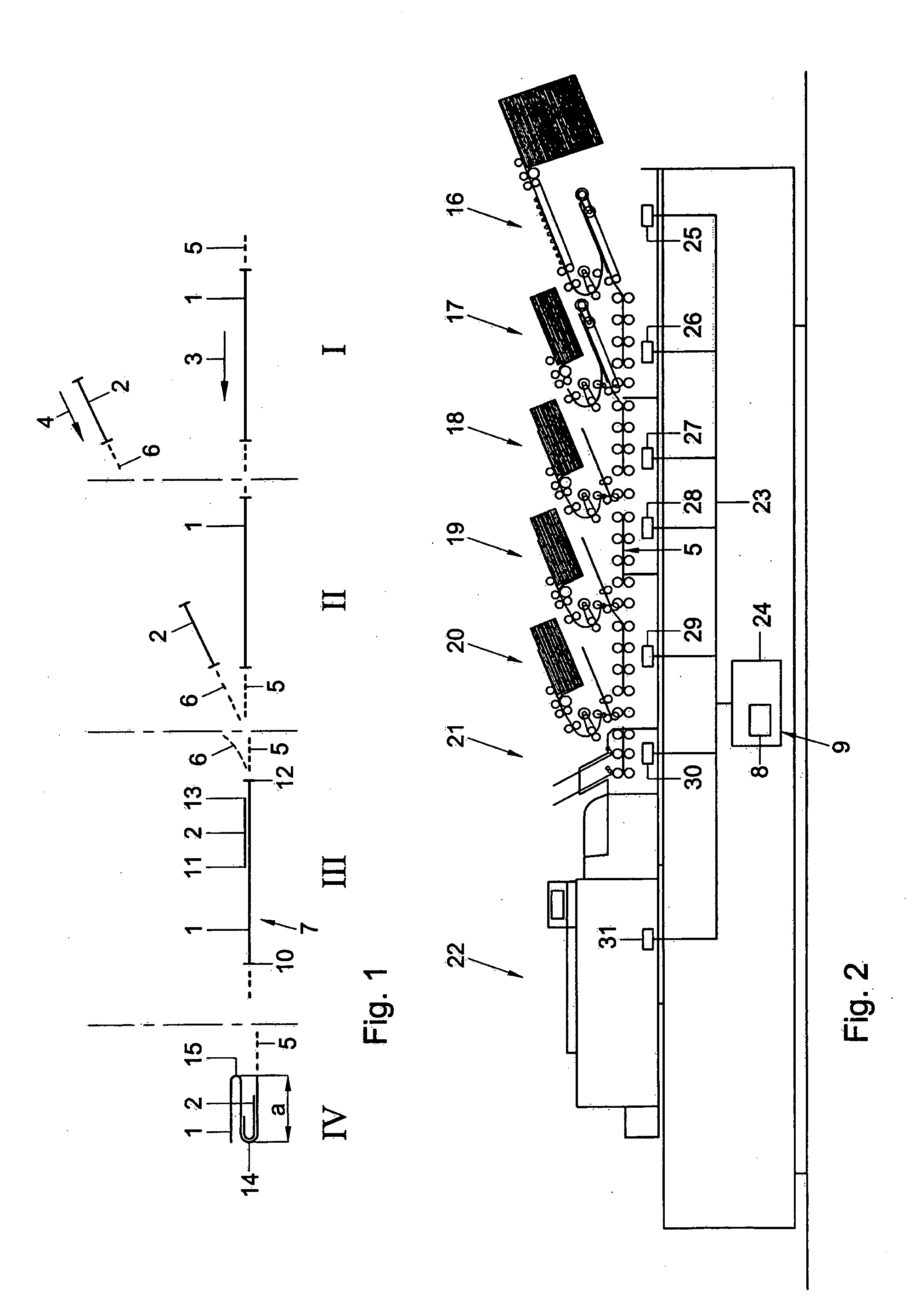 Method and apparatus for processing sheets of different sizes to a mail item