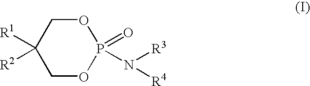 Phosphoramide ester flame retardant and resins containing same