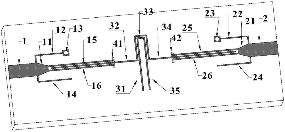 Micro-strip ultra-wideband band pass filter with good band stop characteristic