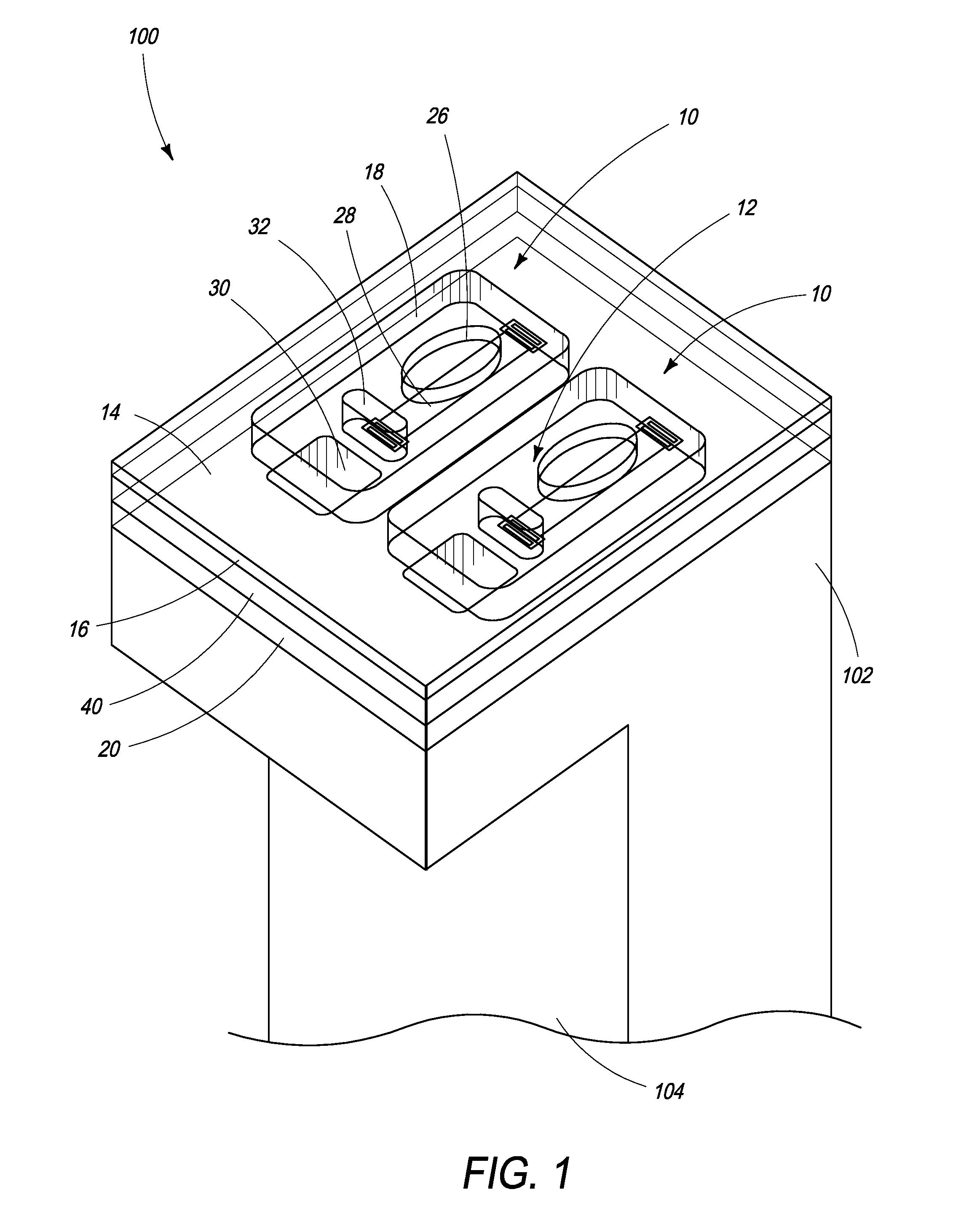 Inkjet nozzle device with symmetrically constrained bubble formation