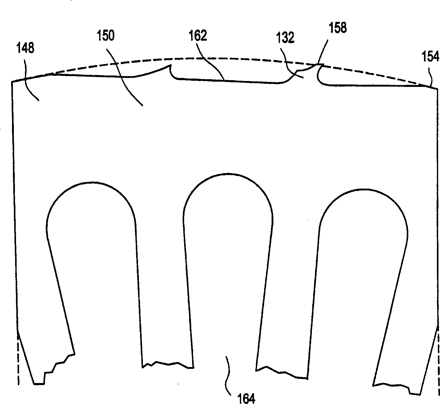 Stator bonding nib