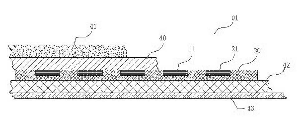 Flexible seat heating device with temperature being self controlled