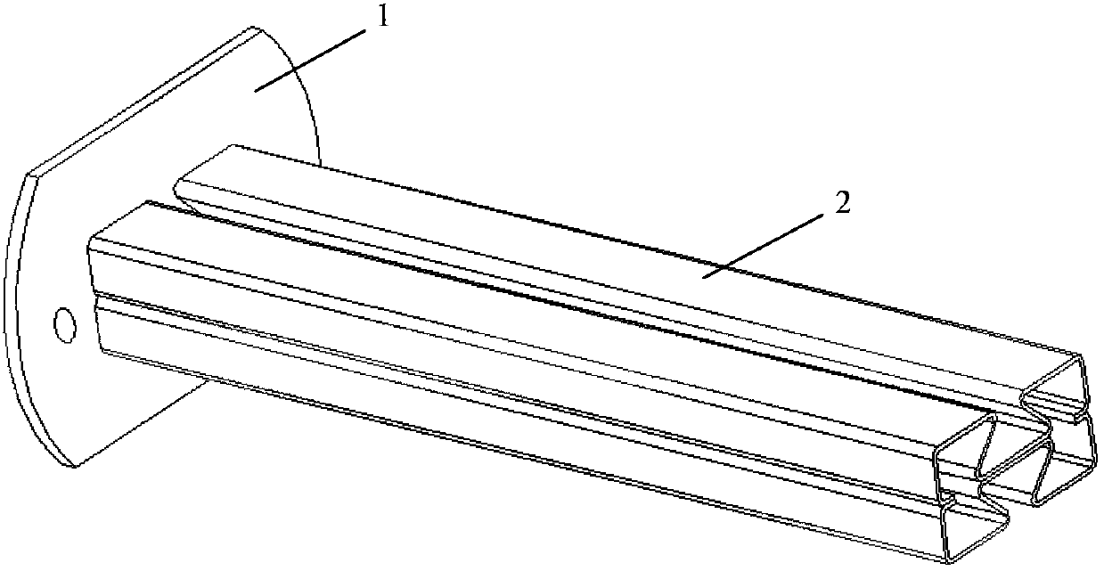 Nuclear power station nuclear island high anti-seismic cable support